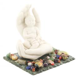 Сувенир "Родительская нежность" из мрамолита