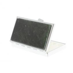 Таблетница на 7 отделений камень актинолит серебристая