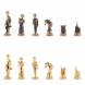 Подарочные шахматы &amp;quot;Деревенские&amp;quot; бронзовые, доска каменная 40х40 см 120035