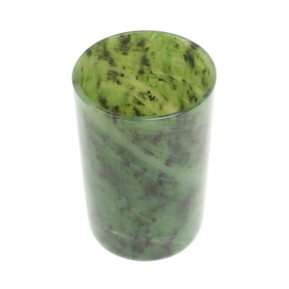 Подарочный стакан из нефрита 200 мл 7х10 см 121258