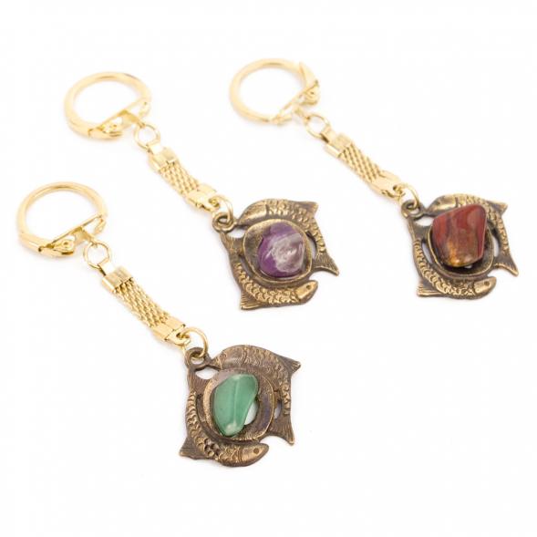 Брелок знак зодиака &amp;quot;Рыбы&amp;quot; бронза 116413