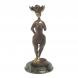 Статуэтка из бронзы и змеевика &amp;quot;Банщица&amp;quot; 126925