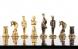 Шахматы подарочные &amp;quot;Деревенские&amp;quot; фигуры бронза, доска камень 40х40 см 120036