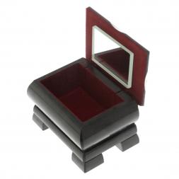 Шкатулка с расписной крышкой " Весна" 10х8х7 см