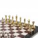 Шахматы турнирные &amp;quot;Стаунтон&amp;quot; доска 40х40 см мрамор лемезит 124517