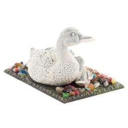 Сувенир &amp;quot;Утка с утятами&amp;quot; из мрамолита