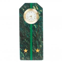 Часы-погон &amp;quot;Лейтенант прокуратуры РФ&amp;quot; камень змеевик