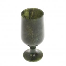 Фужер камень нефрит 5,5х12 см