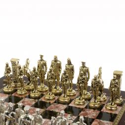 Шахматный ларец &amp;quot;Великая Отечественная война&amp;quot; камень креноид