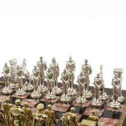 Шахматный ларец &amp;quot;Великая Отечественная война&amp;quot; камень креноид