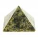 Пирамида 2,5х2,5х2,5 см камень змеевик 113723