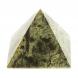Пирамида 3х3х3 см камень змеевик 113730