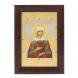 Икона гравюра &amp;quot;Ксения Петербуржская&amp;quot; багет 12,5х17,5х1 см Златоуст 128020