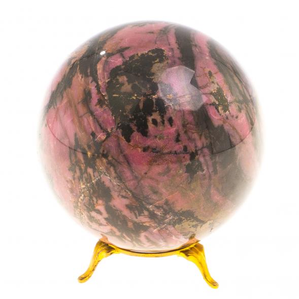 Шар из родонита 9,5 см 124733