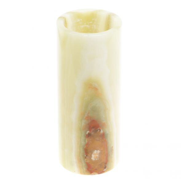 Ваза цилиндрическая из оникса 10х24,5 см (4х10) 127318