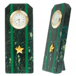 Часы-погон &amp;quot;Майор прокуратуры РФ&amp;quot; камень змеевик