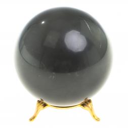 Шар из черного мрамора 8,5 см