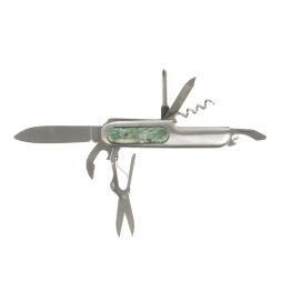 Нож мультитул складной 7 в 1 с камнем парагонит