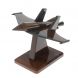 Сувенир &amp;quot;Самолет СУ - 30&amp;quot; из коричневого обсидиана 128718