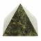 Пирамида 5х5х4,5 см камень змеевик