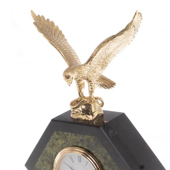 Письменный набор &amp;quot;Орел&amp;quot; змеевик бронза 124279