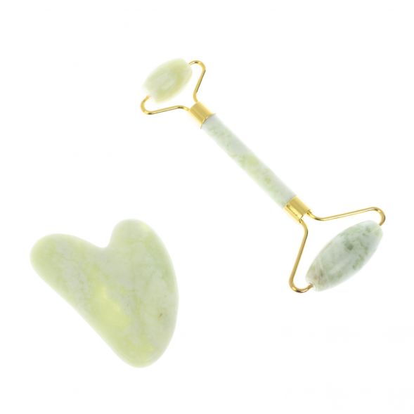 Набор массажеров из двух предметов из нефрита 128643