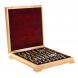 Шахматный ларец &amp;quot;Восточные&amp;quot; доска бук 43,5х43,5 см 123760
