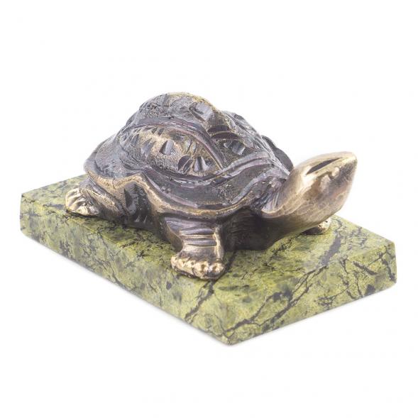 Статуэтка из бронзы и змеевика &amp;quot;Черепаха&amp;quot; 119774