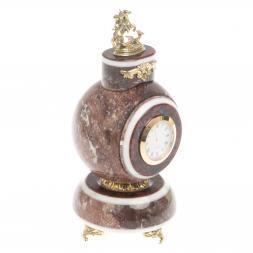 Часы "Георгий Победоносец" из креноида 10х10х20 см