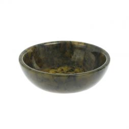 Соусник из нефрита 9х9х2,5 см 65 мл