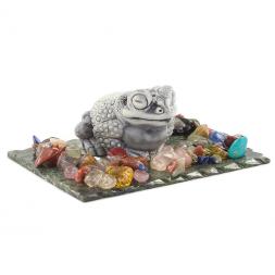 Сувенир из мрамолита &amp;quot;Жаба&amp;quot;