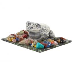 Сувенир из мрамолита &amp;quot;Жаба&amp;quot;