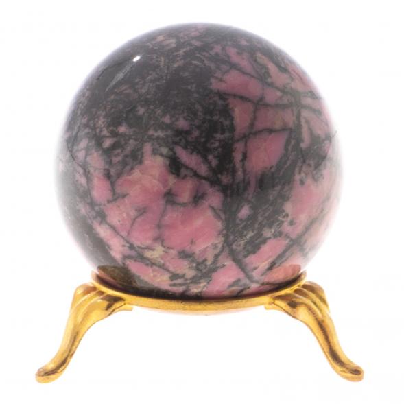 Шар из родонита 5,5 см 124737