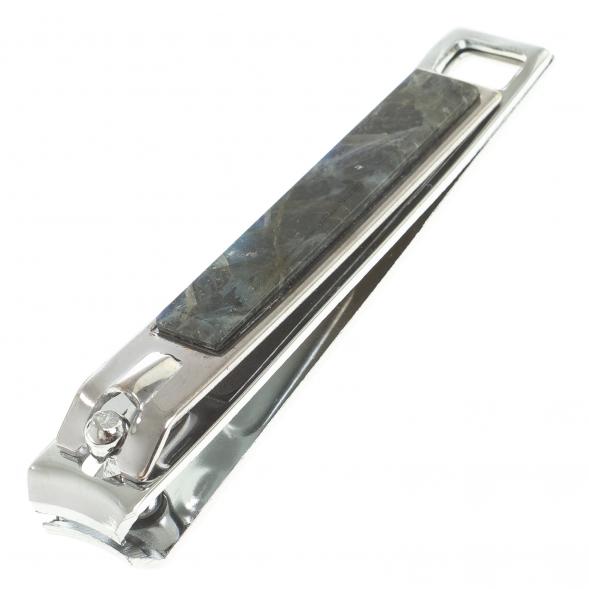 Кусачки для ногтей с камнем лабрадор 123854