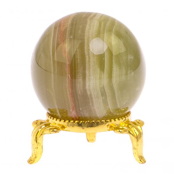 Шар из зеленого оникса 3,8 см (1,5) 125257