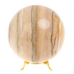 Шар из газганского мрамора 11 см