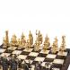 Шахматы &amp;quot;Римские&amp;quot; из бронзы доска 40х40 см камень обсидиан оникс 125496