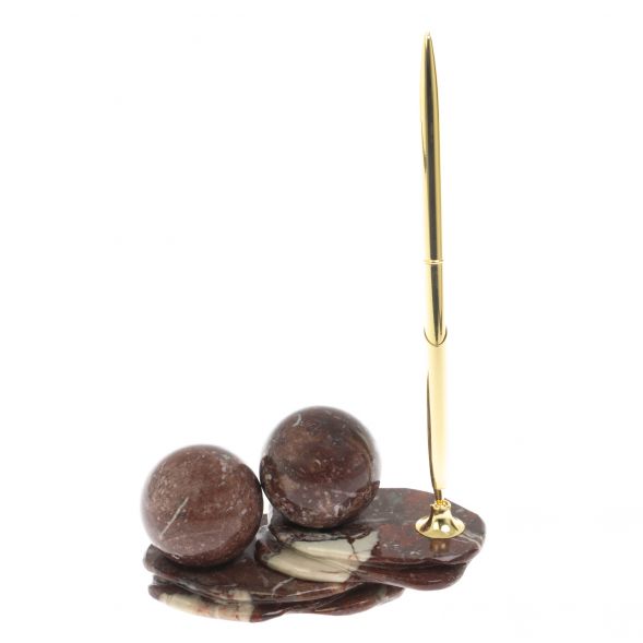 Композиция &amp;quot;Два шара&amp;quot; из креноида с ручкой 128874