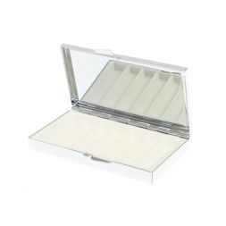 Таблетница на 7 отделений авантюрин цвет серебро