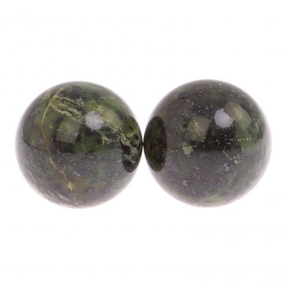 Шары для массажа 4,5 см 2 шт из нефрита 125181