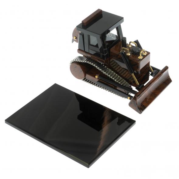 Сувенир &amp;quot;Трактор-бульдозер&amp;quot; из обсидиана 128351