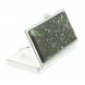 Таблетница на 3 отделения камень мусковит цвет серебро 122439