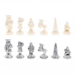 Шахматы &amp;quot;Северные народы&amp;quot; доска 40х40 см с гравировкой