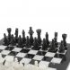 Шахматы из мрамора &amp;quot;Классические&amp;quot; люкс доска 30х30 см 127327