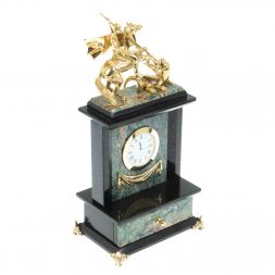 Часы &amp;quot;Георгий Победоносец&amp;quot; c ящиком березит