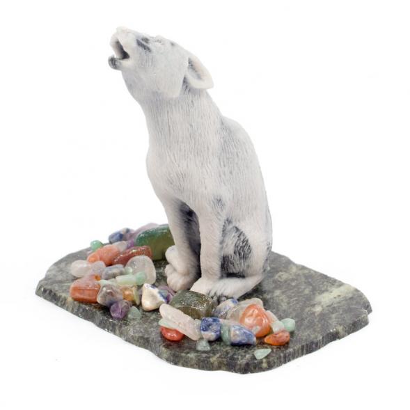 Сувенир из мрамолита &amp;quot;Волк&amp;quot; 116344