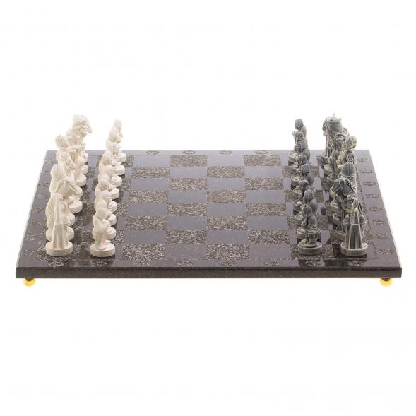 Шахматы &amp;quot;Средневековье&amp;quot; доска 40х40 см с гравировкой 124743