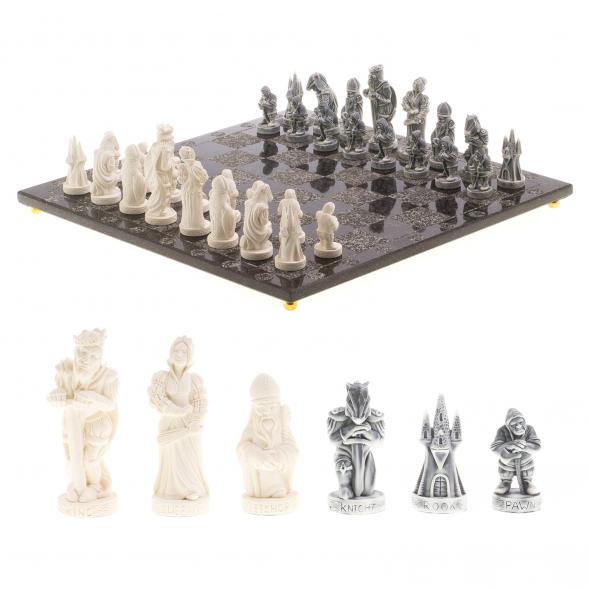 Шахматы &amp;quot;Средневековье&amp;quot; доска 40х40 см с гравировкой 124743
