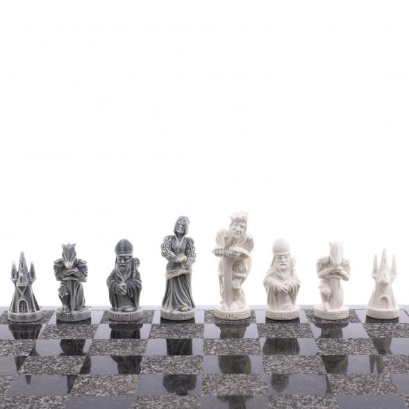 Шахматы &amp;quot;Средневековье&amp;quot; доска 40х40 см с гравировкой 124743