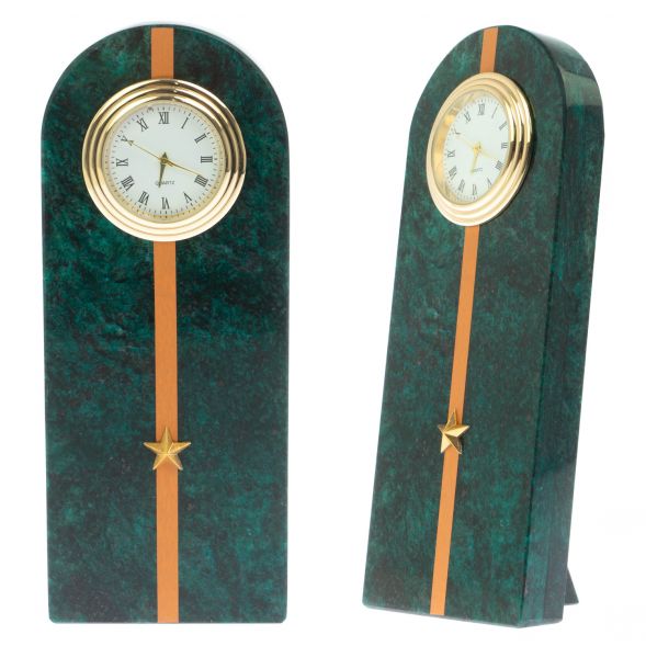 Часы &amp;quot;Погон младший лейтенант МЧС&amp;quot; камень змеевик 129021